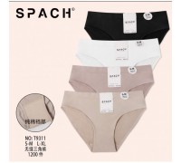 Трусы жен. SPACH 9311 белый,бежевый,черный  S-M/L-XL (24 шт в уп.)