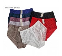 Труси дружин. Нейлон New Secret 0832 (12/6 шт в уп.)