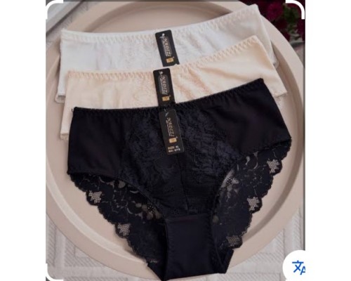 Труси жін. NADIZI 0776 Коттон асорті  XL-3XL (24 шт в уп.)