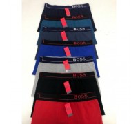 0Боксеры муж. HUGO BOSS Коттон ассорти XL-3XL (12 шт. в уп.)