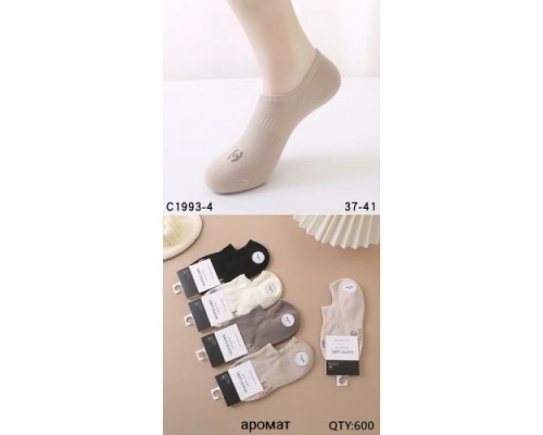 сліди жін. Ластівка 1993-4  коттон  асорті 36-41 (10 шт в уп)