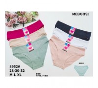 Трусы жен. MEDOSI 8952  ассорти р-р М-XL ( 24 шт в уп.)
