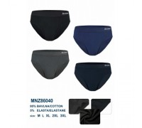 Плавки мужские PESAIL 86040  бамбук ассорти L-3XL ( 12 шт в уп)