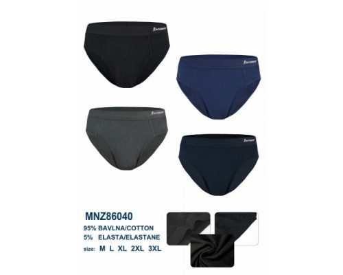 Плавки мужские PESAIL 86040  бамбук ассорти L-3XL ( 12 шт в уп)