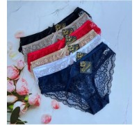 Трусы жен. DIAILU 505 Гипюр L-2XL (12 шт. в уп.)