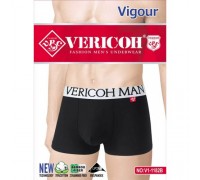0Бокс. чоловічі Коттон+бамбук VERICON 1182 асорті XL-4XL (12/6 шт в уп)