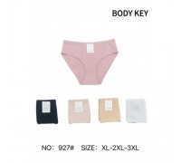 Трусы жен. Body Key 927  ассорти XL-3XL (24  шт. в уп.)