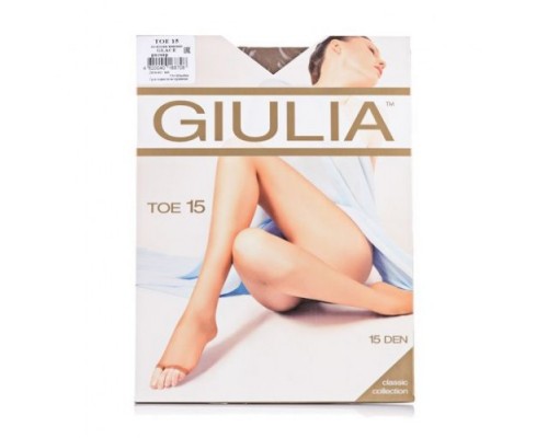 колготки GIULIA TOE  с открытыми пальчиками 15-