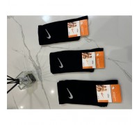Шкарпетки жіночі високі Котон NIKE чорні 36-39 ( 12 шт в уп)