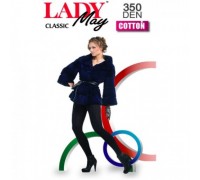 Колготки женские LADY MAY 11В202К 350d  черный  р-р 3
