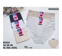 Трусы жен. MEDOSI 6242 ассорти р-р XL-3XL (24шт в уп.)