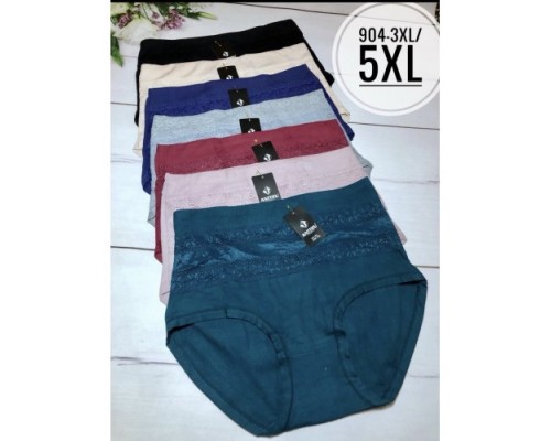 Труси дружин. АNTTIFU 904 асорті 3ХL-5XL (24 шт в уп)