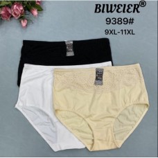 Трусы  фибра BIWIER 9389 ассорти  9XL-11XL (24 шт. в уп)