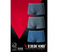 0Бокс. підліткові Коттон VERICON 5104 асорті L-2XL 8-14 років (12/6 шт в уп)