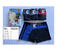 Боксеры подросток Коттон SD BOY6039 ассорти 6-8; 8-10; 10-12; 12-14 лет (12/6 шт в уп)