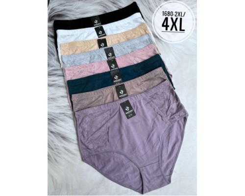 Труси дружин. АNTTIFU 1680 асорті 2ХL-4XL (24 шт в уп)
