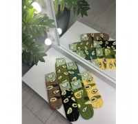 Носки жен. средн. Термо полиэстер Корона 2553-1 ассорти 37-41 (10 шт в уп)