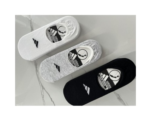 СЛЕДЫ мужск ADIDAS гладь силикон ассорти 40-45  (12шт.)