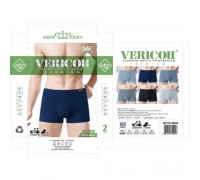 0Бокс. чоловічі Бамбук VERICON 3826 асорті XL-4XL (12/6 шт в уп)