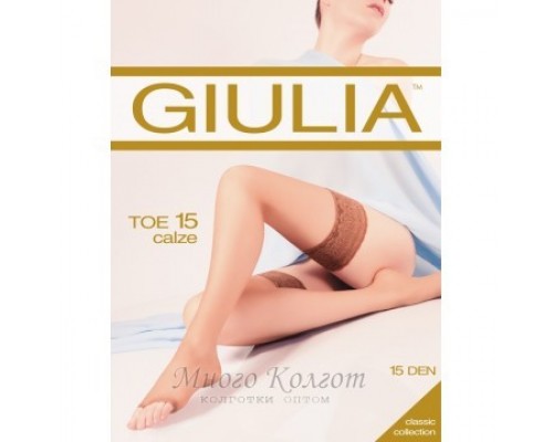 чулки GIULIA TOE  с открытыми пальчиками 15