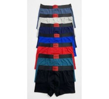 0Боксери чоловічі HUGO Коттон асорті XL-3XL (12 шт. в уп.)