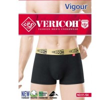 0Бокс. чоловічі Коттон+бамбук VERICON 104 асорті XL-3XL (12/6 шт в уп)