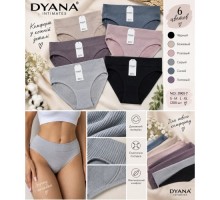 Труси дружин. DYANA 3901-7 поліамід асорті SM/L-XL (24 шт в уп.)