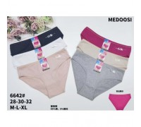Трусы жен. MEDOSI 6642  ассорти р-р М-XL ( 24 шт в уп.)