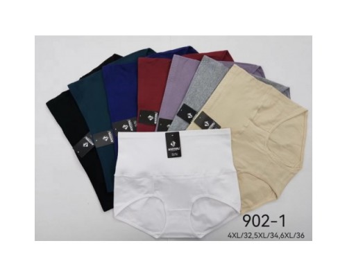 Труси дружин. утяжка АNTTIFU 902-1 асорті 4ХL-6XL (24 шт в уп)