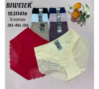 Труси фібра BIWIER 31141 асорті 3XL-5XL (24 шт. в уп)