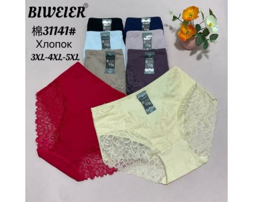 Труси фібра BIWIER 31141 асорті 3XL-5XL (24 шт. в уп)