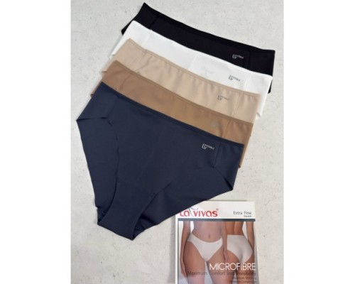 LAVIVAS Трусы жен. Микрофибра 10205  (М,L,XL,) 3шт.