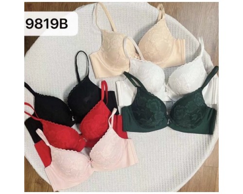 Бюст Китай DuoDuoKeke 9819 В бесшовны тонкий поролон  ( 6 шт. в уп.)