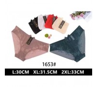 Труси жін. Нейлон NADIZI 1653 асорті р-р L-2XL (24шт в уп.)