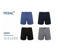 Боксери чоловічі PESAIL 003 коттон асорті M-3XL (12 шт в уп)