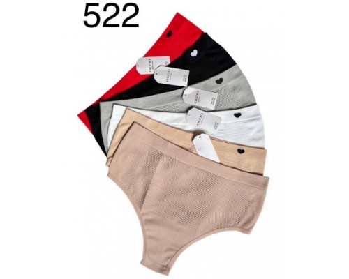 Труси жін. UONO 522  поліамід безшовні асорті L--XL (24 шт в уп.)