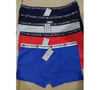 0Боксери чоловік. TOMMY HILFIGER Коттон асорті вузька гумка ХL-3XL (12 т. в уп.)