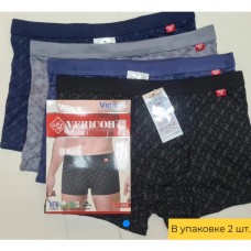 0Бокс. мужские Коттон+бамбук VERICON 9968 ассорти XL-4XL (12/6 шт в уп)