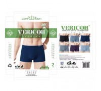 0Бокс. чоловічі Бамбук VERICON 3108 асорті XL-4XL (12/6 шт в уп)