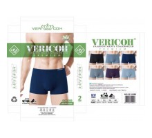 0Бокс. чоловічі Бамбук VERICON 3108 асорті XL-4XL (12/6 шт в уп)