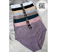 Трусы жен. Батал  АNTTIFU 1732  ассорти 3ХL-5XL  (24 шт в уп)