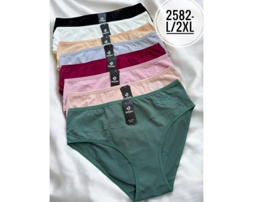 Труси дружин. АNTTIFU 2582 асорті L-2XL (24 шт в уп)