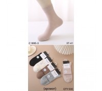 Шкарпетки жін. середні Коттон Ластівка 1995-3 асорті 37-41 (10 шт в уп)