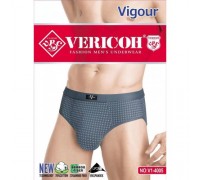 Плавки чоловічі Коттон+бамбук VERICON 4005 асорті XL-4XL (12/6 шт в уп)