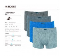 боксери Інконт Бавовна 1700 асорті ХL-4XL (12/6шт)