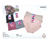 Трусы жен. MEDOSI 917  ассорти р-р XL-3XL ( 24 шт в уп.)