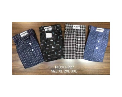 0Труси сімейні. чоловічі Коттон VERICON 927 асорті XL-3XL (12 шт в уп)