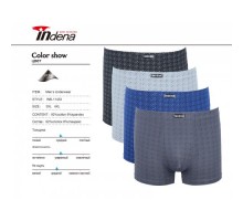 Боксери Індена Полу-Батал 11433 Бавовна асорті  3ХL-4XL (12/6шт)