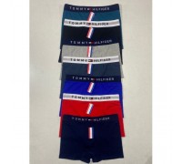 0Боксери чоловік. ТOMMY НILFIGER ТН-3 Коттон широка гумка асорті XL-3XL (12 шт. в уп.)