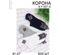 Седы муж.  Хлопок Корона 107-2 ассорти 42-48 (10 шт в уп)